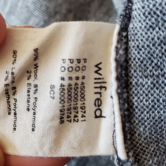 Aritzia Wilfred Fitted Bodycon Long Sleeve Dress, Small size - Picture 5 of 6